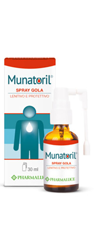 MUNATORIL SPRAY GOLA 30 ML - Farmacia De Pasquale