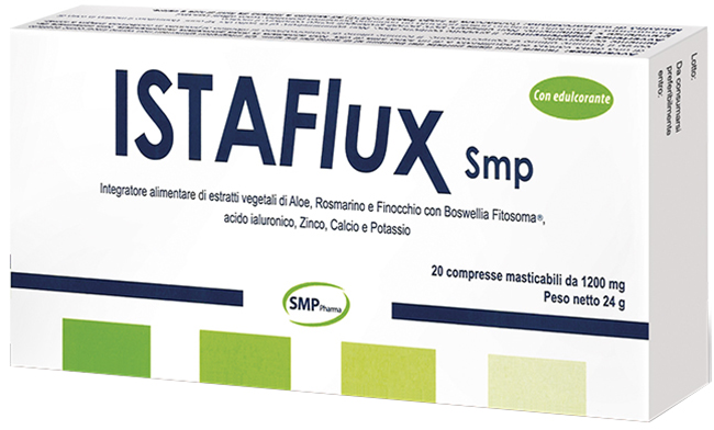 ISTAFLUX SMP 20 COMPRESSE MASTICABILI - Farmacia De Pasquale