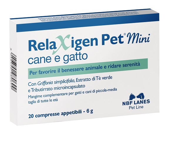 RELAXIGEN PET MINI BLISTER 20 COMPRESSE - Farmacia De Pasquale