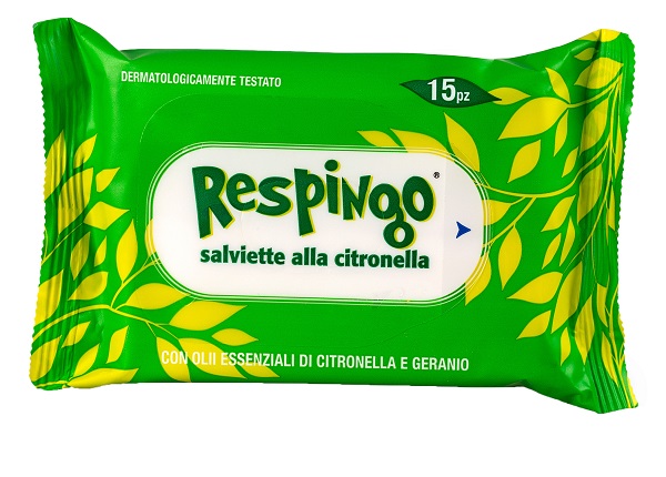 RESPINGO SALVIETTE CITRONELLA 15 PEZZI - Farmacia De Pasquale