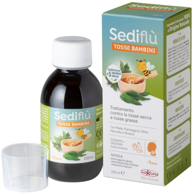 SEDIFLU TOSSE BAMBINI 150 ML - Farmacia De Pasquale
