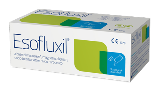 ESOFLUXIL TRATTAMENTO REFLUSSO GASTRICO 12 STICK PACK MONODoSE DA 15 ML - Farmacia De Pasquale
