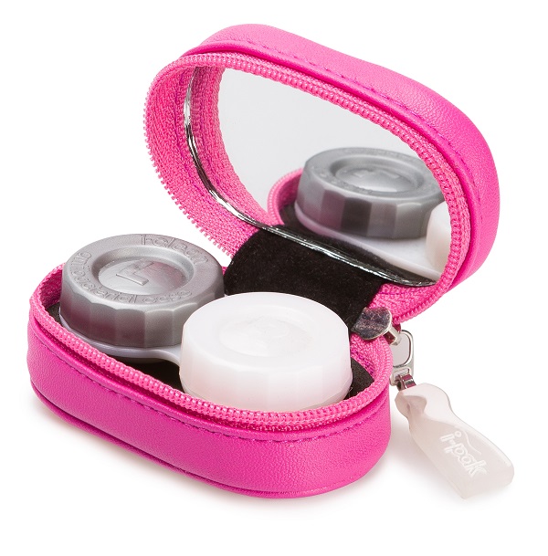 CONTACTA TRAVEL CASE PORTA LENTI IN PELLE - Farmacia De Pasquale