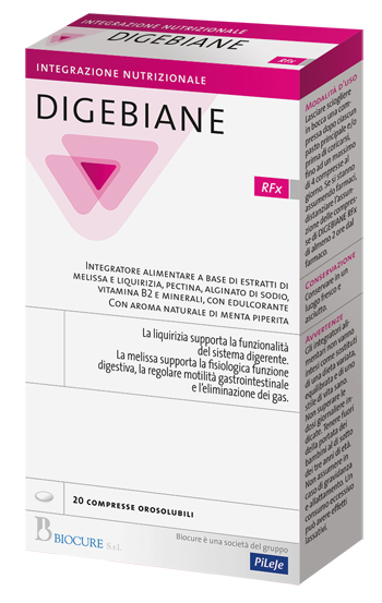 DIGEBIANE RFX 20 COMPRESSE - Farmacia De Pasquale