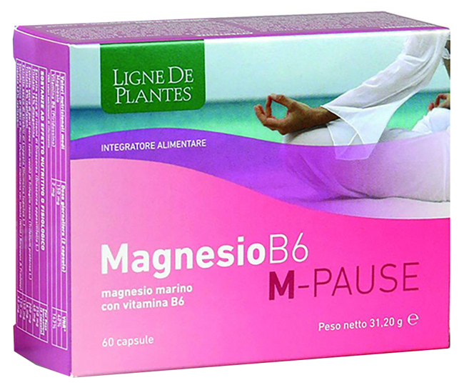 MAGNESIO B6 M-PAUSE 60 CAPSULE - Farmacia De Pasquale