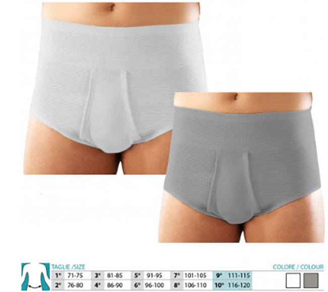 ORIONE 309 SLIP UOMO CONTENITIVO APERTO GRIGIO 3 - Farmacia De Pasquale