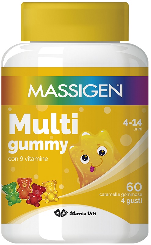 MASSIGEN MULTIGUMMY 60 CARAMELLE GOMMOSE - Farmacia De Pasquale