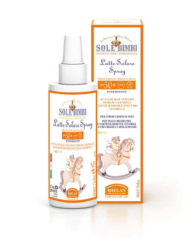 SOLE BIMBI LATTE SOLARE SPRAY SPF50+ 100 ML - Farmacia De Pasquale