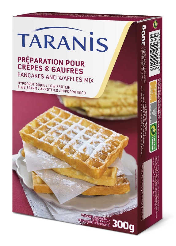 TARANIS PREPARATO PER CREPES E WAFFLES 300 G - Farmacia De Pasquale