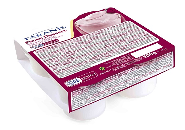 TARANIS PAUSA DESSERT FRAGOLA 4 X 125 G - Farmacia De Pasquale