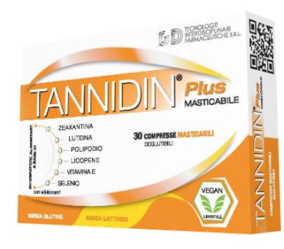 TANNIDIN PLUS 30 COMPRESSE MASTICABILI - Farmacia De Pasquale