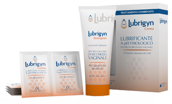LUBRIGYN KIT CREMA 12 BUSTINE X 2 ML + DETERGENTE 100 ML - Farmacia De Pasquale