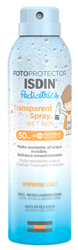 FOTOPROTECTOR PED TRASPARENT SPRAT SPF50 250 ML - Farmacia De Pasquale
