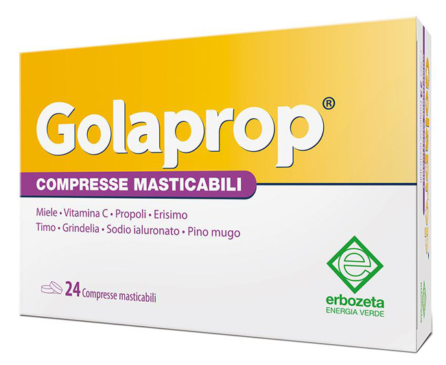 GOLAPROP 24 COMPRESSE MASTICABILI - Farmacia De Pasquale