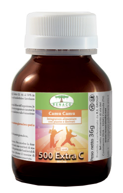 CAMU CAMU 500 EXTRA C 60 CAPSULE - Farmacia De Pasquale