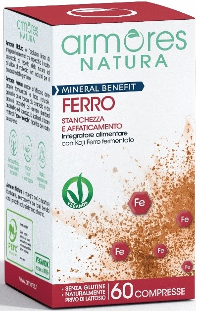 ARMORES MINERAL BENEFIT FERRO 60 COMPRESSE - Farmacia De Pasquale