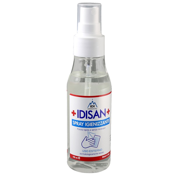 IDISAN SPRAY IGIENIZZANTE MANI 100 ML - Farmacia De Pasquale
