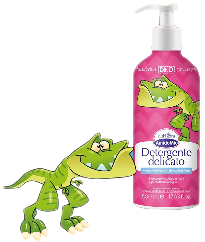EUPHIDRA AMIDOMIO DETERGENTE DELICATO 500 ML + LIBRO IN OMAGGIO - Farmacia De Pasquale