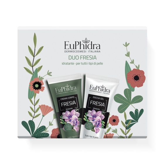EUPHIDRA DUO DI FRESIA 1 CREMA CORPO FRESIA + 1 DOCCIA IAGEL FRESIA - Farmacia De Pasquale