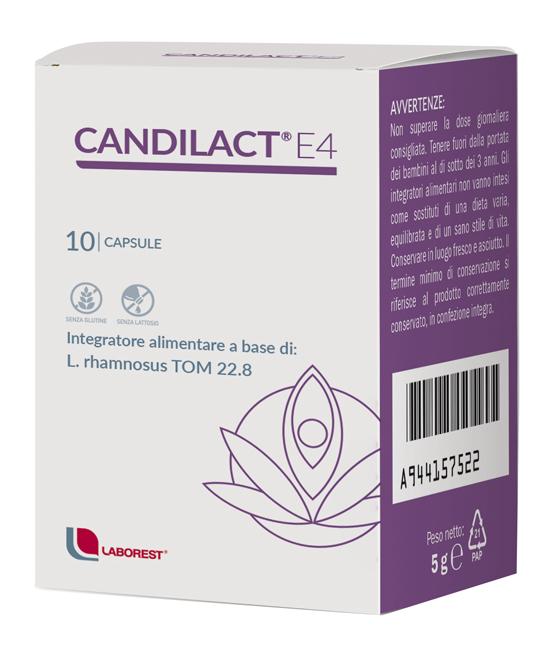 CANDILACT E4 10 CAPSULE - Farmacia De Pasquale