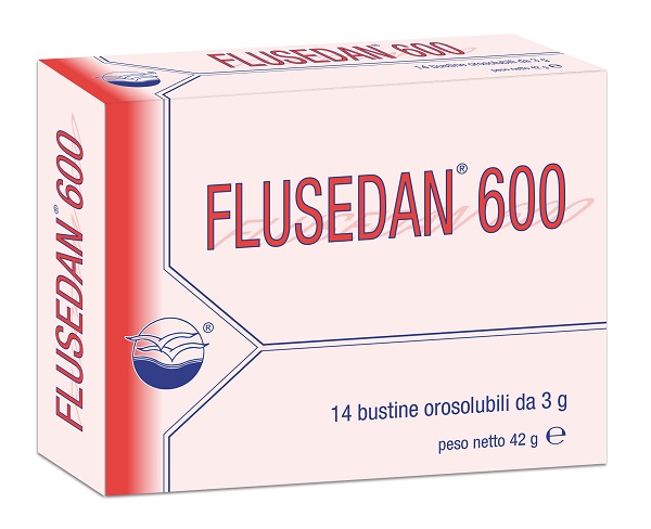 FLUSEDAN 600 14 BUSTINE OROSOLUBILI - Farmacia De Pasquale