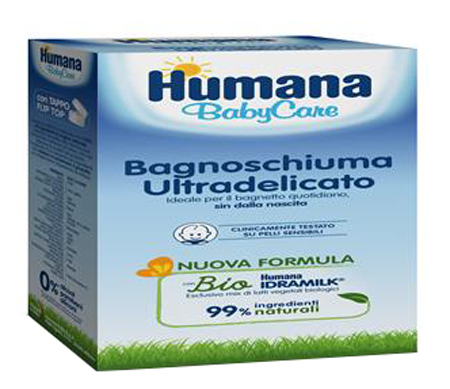 HUMANA BABY CARE BAGNOSCHIUMA 200 ML - Farmacia De Pasquale