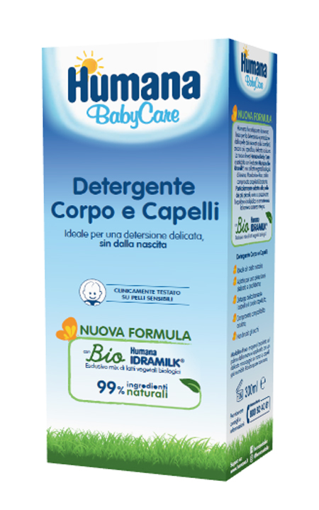 HUMANA BABY CARE DETERGENTE CORPO&CAPELLI 300 ML - Farmacia De Pasquale