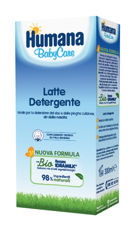 HUMANA BABY CARE LATTE DETERGENTE 300 ML - Farmacia De Pasquale