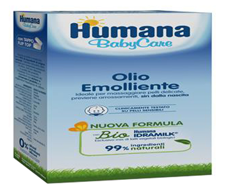 HUMANA BABY CARE OLIO EMOLLIENTE 250 ML - Farmacia De Pasquale