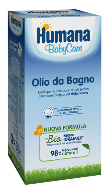 HUMANA BABY CARE OLIO DA BAGNO 200 ML - Farmacia De Pasquale