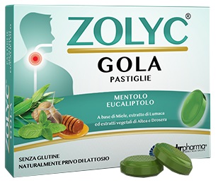 ZOLYC GOLA MENTOLO/EUCALIPTO 36 PASTIGLIE - Farmacia De Pasquale