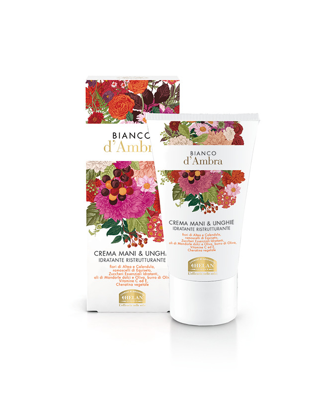 BIANCO D'AMBRA CREMA MANI & UNGHIE IDRATANTE RISTRUTTURANTE 50 ML - Farmacia De Pasquale