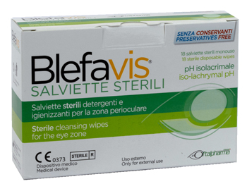 BLEFAVIS SALVIETTE STERILI 18 PEZZI - Farmacia De Pasquale