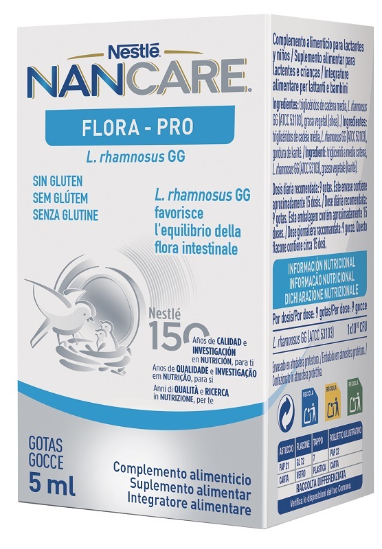 NANCARE FLORA PRO GOCCE 5 ML - Farmacia De Pasquale