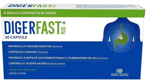 DIGERFAST PLUS 30 CAPSULE - Farmacia De Pasquale