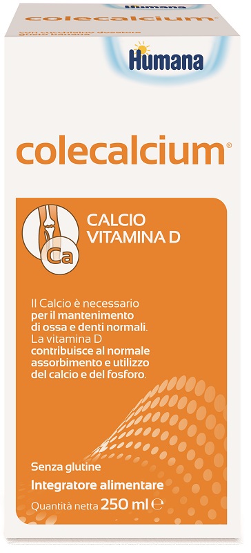 HUMANA COLECALCIUM 250 ML - Farmacia De Pasquale
