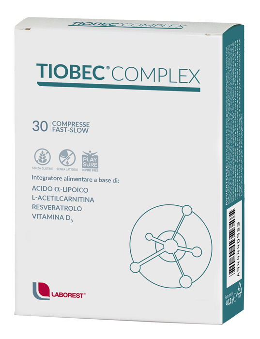 TIOBEC COMPLEX 30 COMPRESSE FAST SLOW - Farmacia De Pasquale