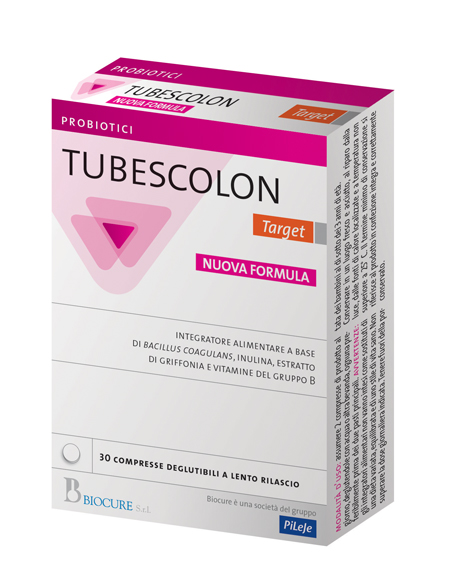 TUBESCOLON TARGET 30 COMPRESSE NUOVA FORMULA - Farmacia De Pasquale