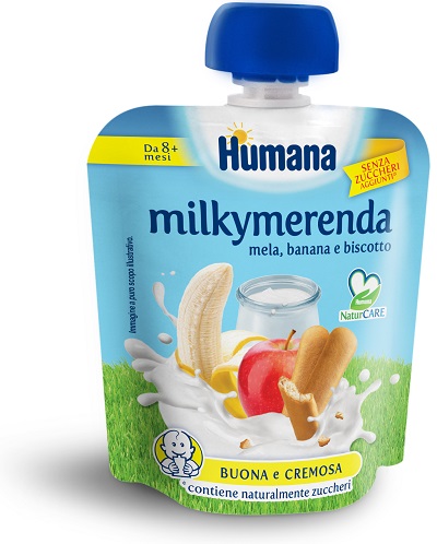 MILKYMERENDA MELA-BANANA BISCOTTO 100 G - Farmacia De Pasquale