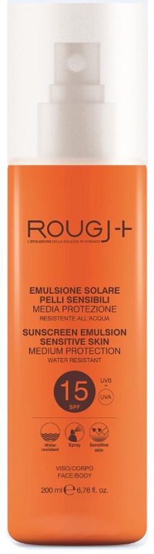 ROUGJ SOLARE SPF15 PELLI SENSIBILI 200 ML - Farmacia De Pasquale