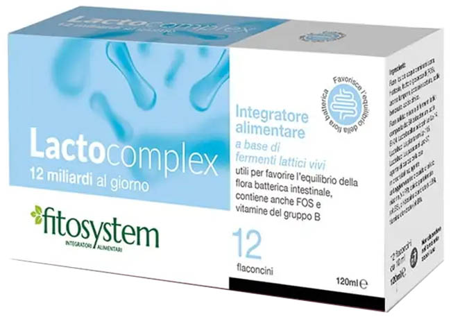 LACTOCOMPLEX 12 FLACONCINI - Farmacia De Pasquale
