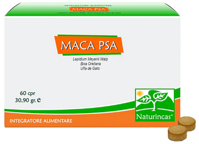 MACA PSA NATURINCAS 60 COMPRESSE - Farmacia De Pasquale