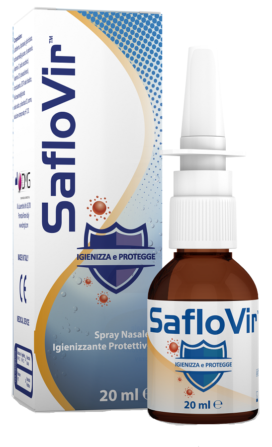 SAFLOVIR SPRAY NASALE IGIENIZZANTE PROTETTIVO 20 ML - Farmacia De Pasquale