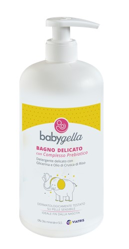 BABYGELLA PREBIOTIC BAGNO DELICATO 500 ML - Farmacia De Pasquale