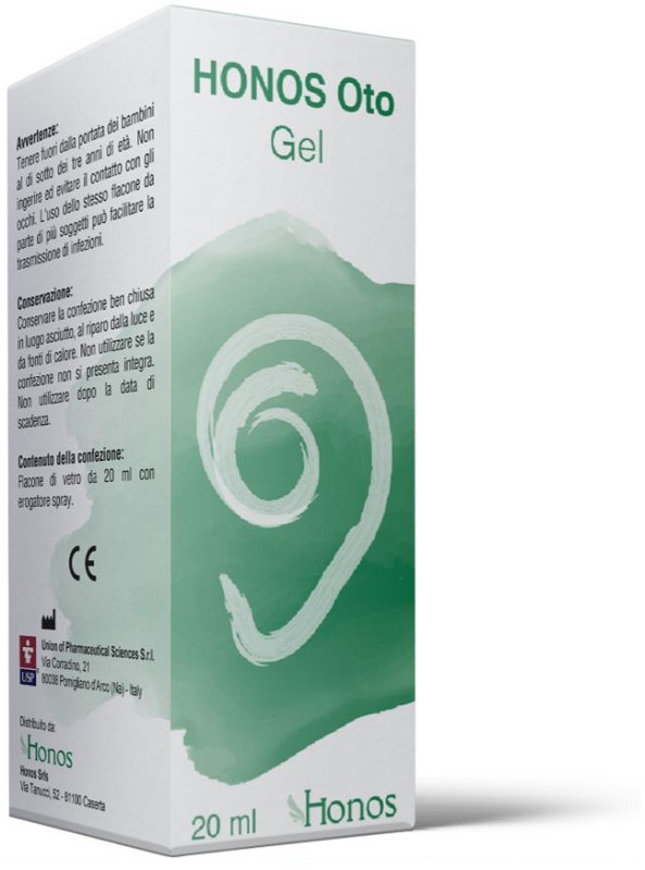 HONOS OTO GEL SPRAY 20 ML - Farmacia De Pasquale
