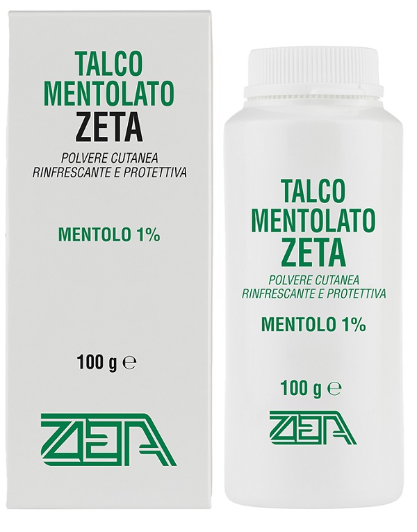 TALCO MENTOLATO ZETA 100 G - Farmacia De Pasquale