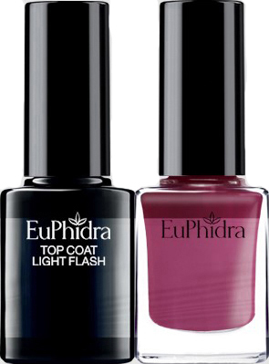 EUPHIDRA SMALTO SEMIPERM+TOP COAT LIGHT PROTETTIVO SP02 10 ML - Farmacia De Pasquale