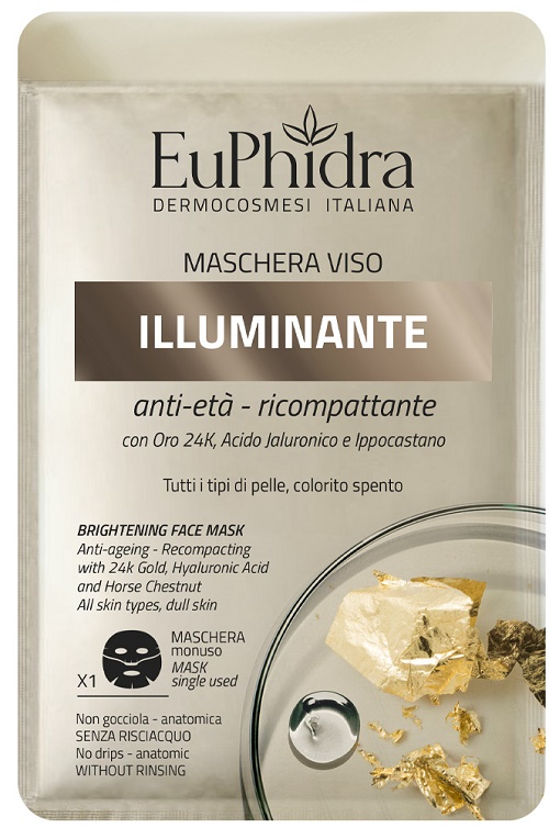 EUPHIDRA MASCHERA VISO ILLUMINANTE 1 PEZZO - Farmacia De Pasquale