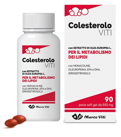 VITI COLESTEROLO 90 PERLE - Farmacia De Pasquale