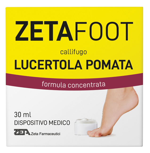 ZETAFOOT CALLIFUGO LUCERTOLA POMATA 30 ML - Farmacia De Pasquale